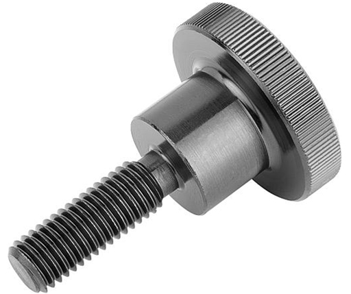 Knurled Thumb Screws - Steel - Metric