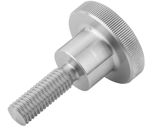 Knurled Thumb Screws - Stainless Steel - Inch