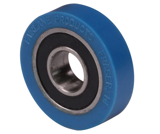 Covered Bearings - Bearing Mount - Urethane - Precision Sealed - Single Bearing - Inch