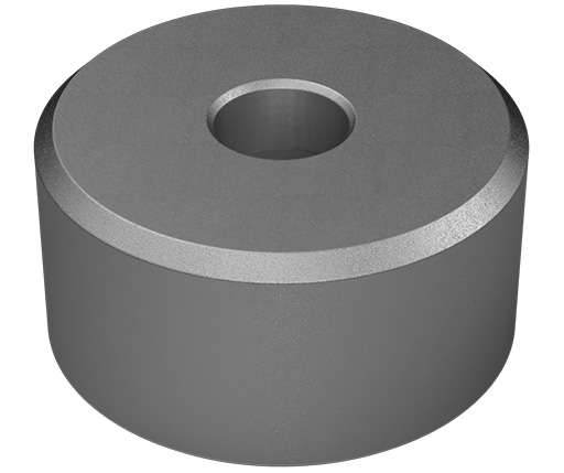 Rest Pads - Round - Stainless Steel - C'Bore - Metric (MCSRP-C)