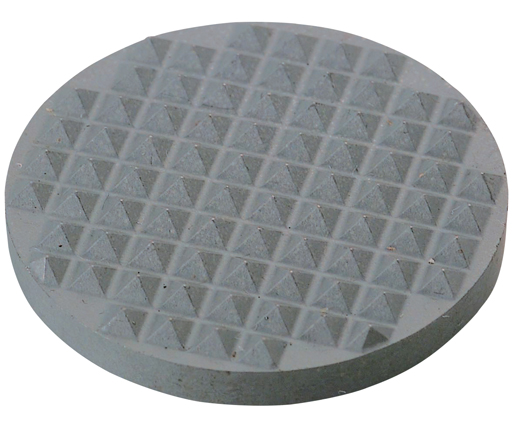 Gripper Pads - Round - Carbide - Diamond Serration - Inch (CC)
