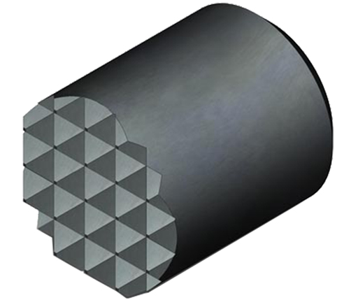 Grippers - Round - Tool Steel - Diamond Serration - Blind Tapped - Metric (MHS)