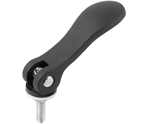 Cam Handles - Adjustable Cam Lever - Aluminum Handle - Stainless Steel Male Thread - Inch