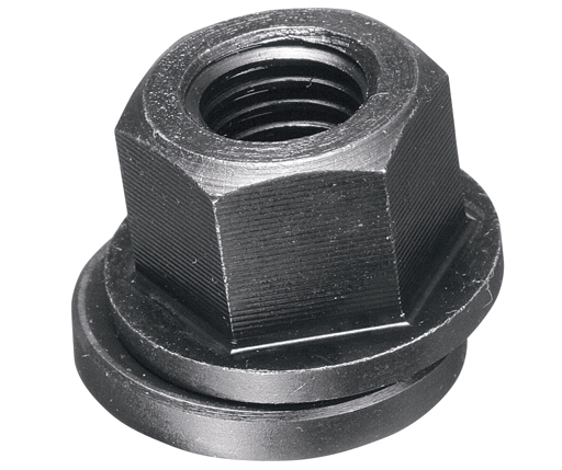 Hex Nuts - Spherical Flange Assembly - Steel - Metric (BJ739)