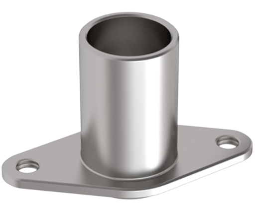 Quick Release Pin Flanged Receptacles - Diamond - Inch (DIFR)