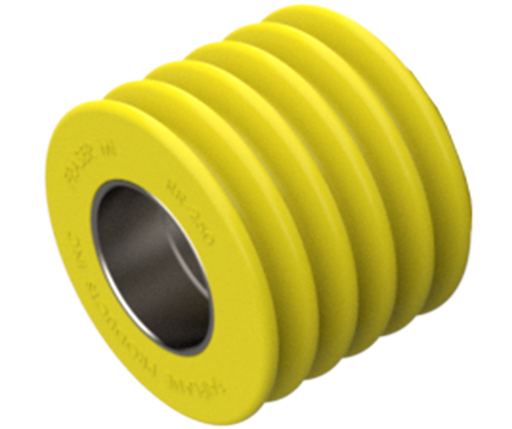 Rollers - Finned - Roller Only - Steel Insert - 1-1/8 inch ID