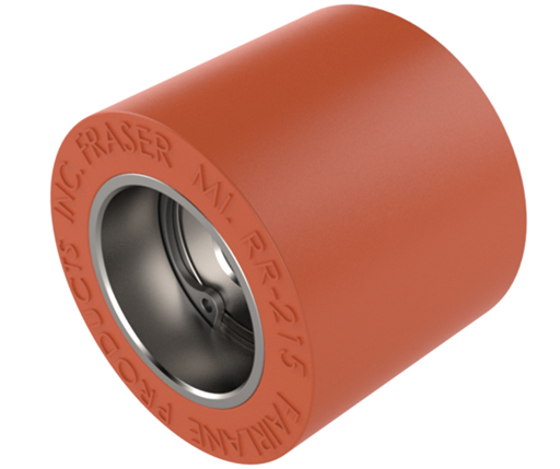 Rollers - Solid - Bearing Mount - Standard Bearing - Inch
