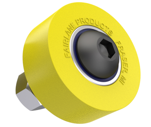 Covered Bearings - Stud Mount - Precision Sealed - Urethane - Double Bearing - Inch