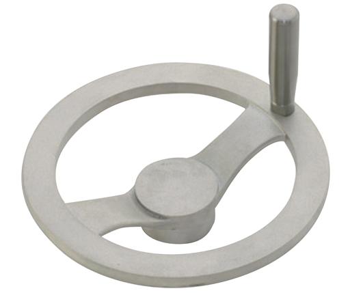 Hand Wheels - Handwheels - Two Spoke - Stainless Steel - with Handle Mounting Hole - Metric