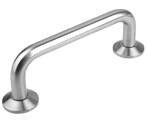 Pull Handles - Stirrup Shaped - Stainless Steel - Rear Mount - Metric (06931)