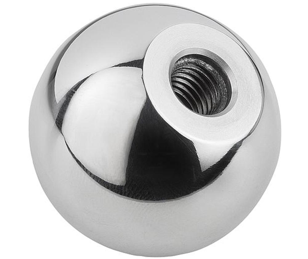 thumbnail image 2 of Stainless Steel Thread Balls – Metric M2 To M20 – Female Blind Hole Ball Knob Nuts – China 2 of 4