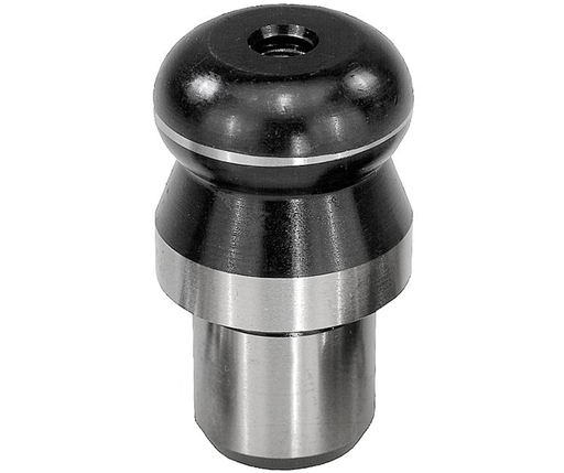 Work Locators - Ball End Locating Pin w/ Shoulder - Round - Steel - Metric