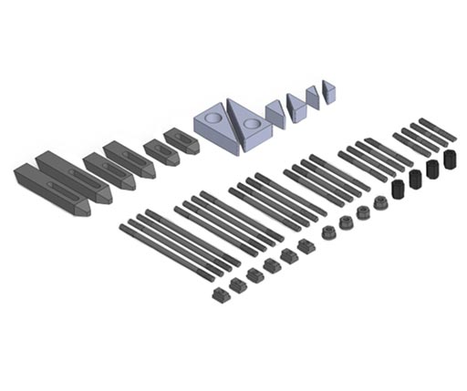 Clamping Kits - 1 Inch Blocks (F101)