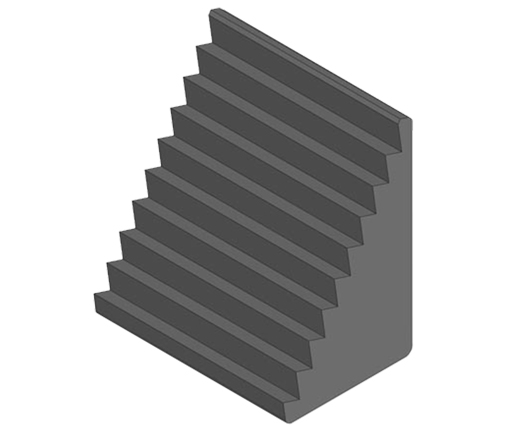 Step Blocks - Steel (F114)