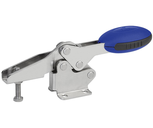 Toggle Clamps - Horizontal w/ Flat Base - Standard - Stainless Steel