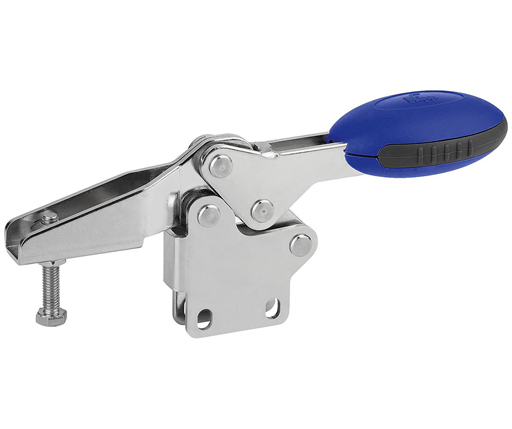 Toggle Clamps - Horizontal w/ Straight Base - Standard - Stainless Steel