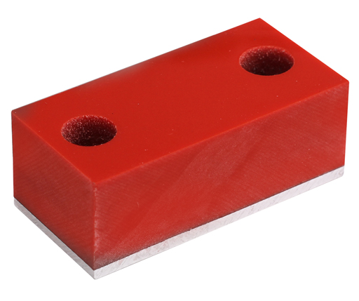 Bumpers - Custom Cut - Aluminum Plate - C'Bore Mount - Urethane (RB)