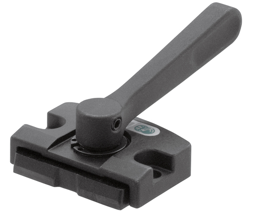 Side Clamps - One-Touch - Low Profile Cam Toe - with Handle (QLSCL)
