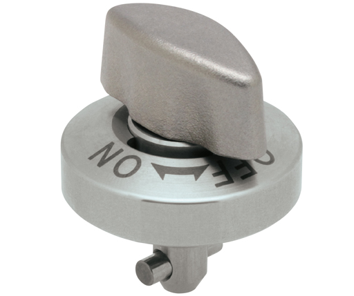 One Touch Fasteners - Quarter-Turn - Stainless Steel Knob & Shank (QCTH)