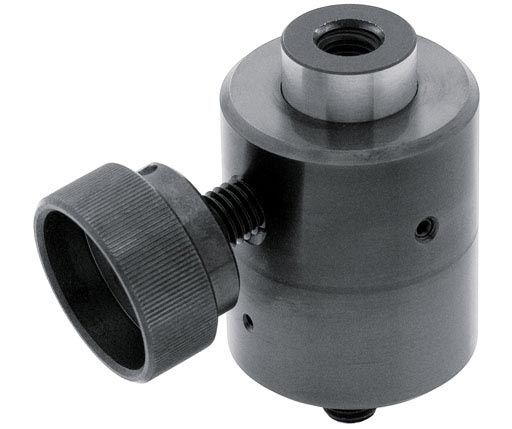 Spring Loaded Work Supports - Heavy Duty, Cylindrical, Knurled Knob (BJ351-C)