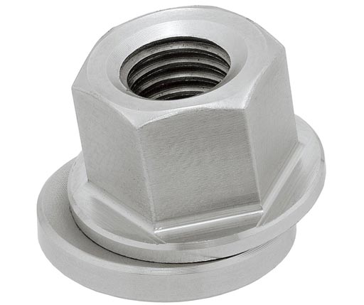 Hex Nuts - Spherical Flange Assembly - Stainless - Metric (BJ739)