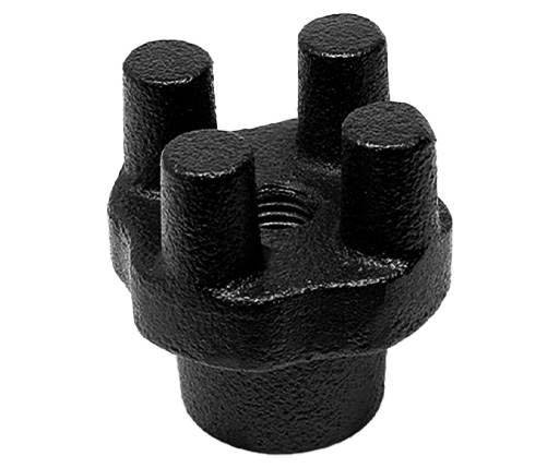 Clamping Grip Knob - Bar Style - Cast Iron (BK)