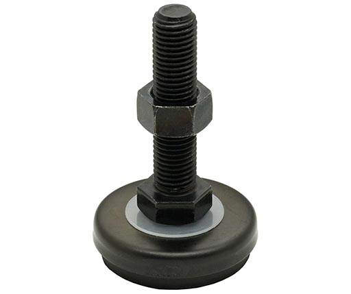 Leveling Feet - Hex - Rubber Pad (KA-R)