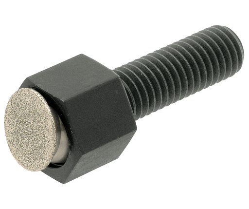Hex Head Swivots® Gripper Assembly - Abrasive Diamond Surface Cone - Inch (BUH-FC-DS)