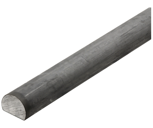 Guide Wheel Rail -Steel - for U-groove rollers (RLR)