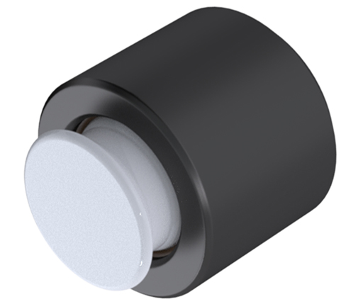 Base Design Swivots® Gripper Assembly - Flat Delrin Cone - Inch (BBU-DC)