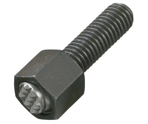 Hex Head Swivots® Gripper Assembly - Serrated Tool Steel Ball - Metric (MBUH-S)