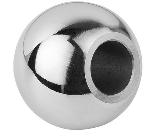 Ball Knobs - Aluminum - Reamed Hole - Metric