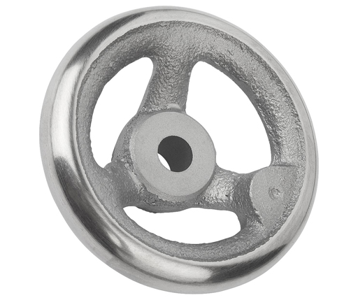 Hand Wheels - Handwheels - Spoked - Cast Iron - w/o Handle - Metric