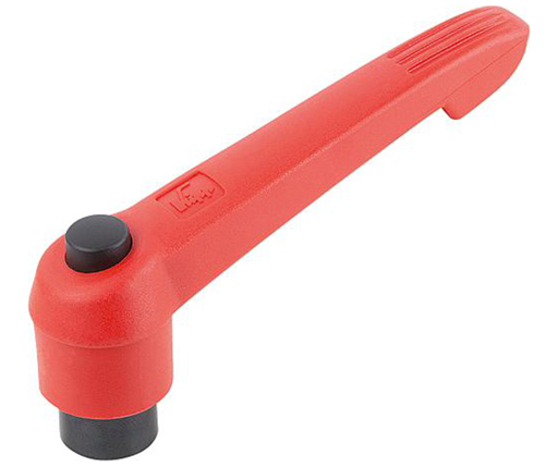 Adj Clamp Handles - Plastic - Female Thread - Steel Insert - Metric