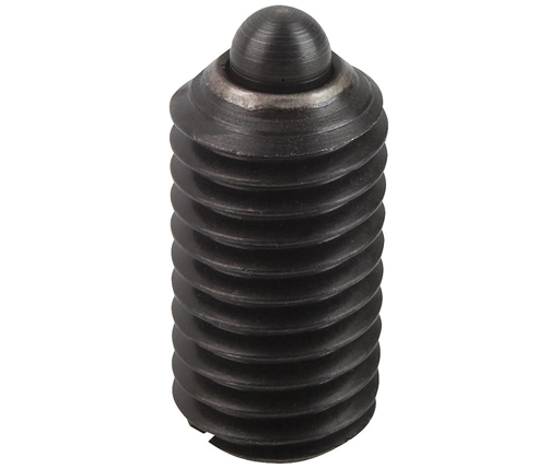 Spring Plungers - Pin Type - Steel - Slotted End - Standard End Force - Metric