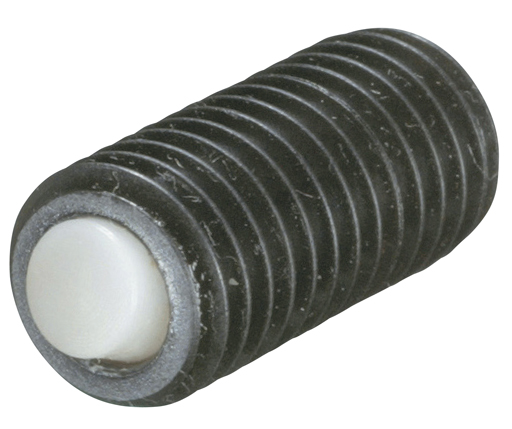 Full Threaded Swivots® Gripper Assembly - Flat Delrin Ball - Inch (TBU-D)