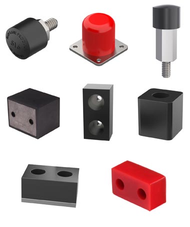 Industrial Rubber Bumpers & Stops