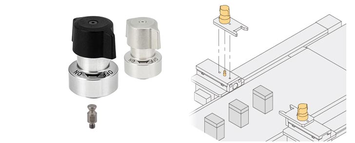 Heavy Duty Pin Holding Clamps