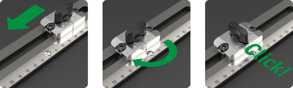 sliding lock method